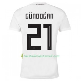 Günstige Fußballtrikots Deutschland Gundogan 21 WM 2018 Heimtrikotsatz kaufen